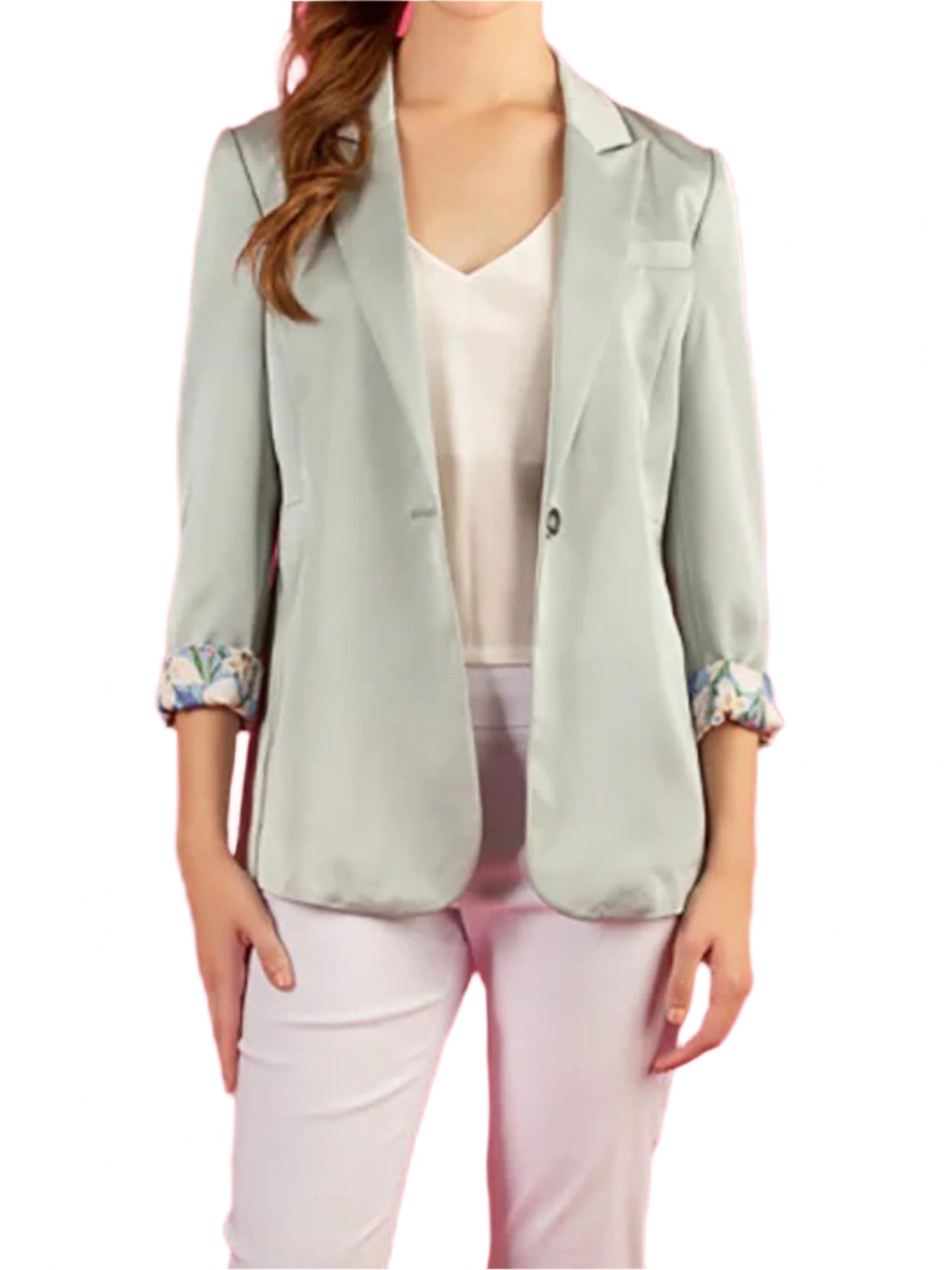 JLC SS23J001T Blazer Teal