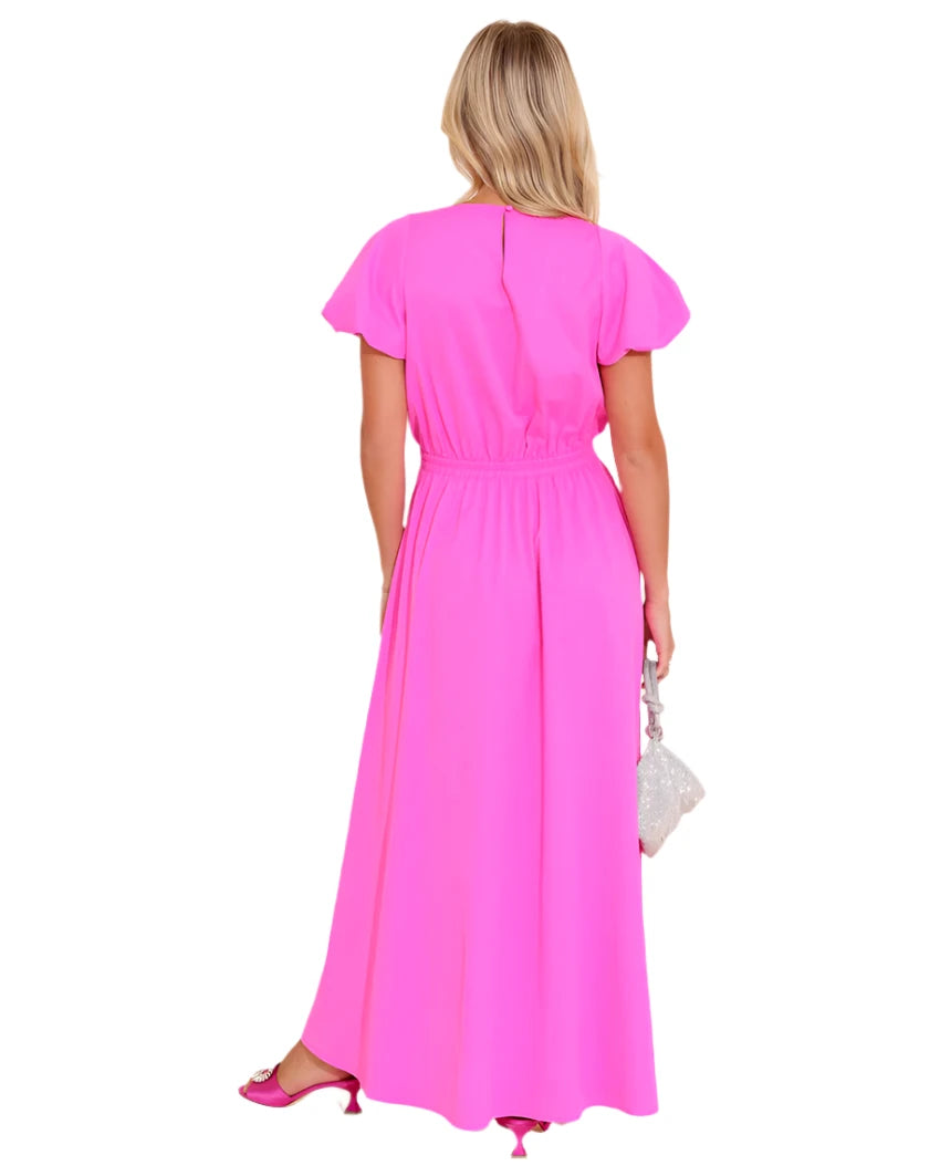 AA Porter Mpi Dress Maui Pink