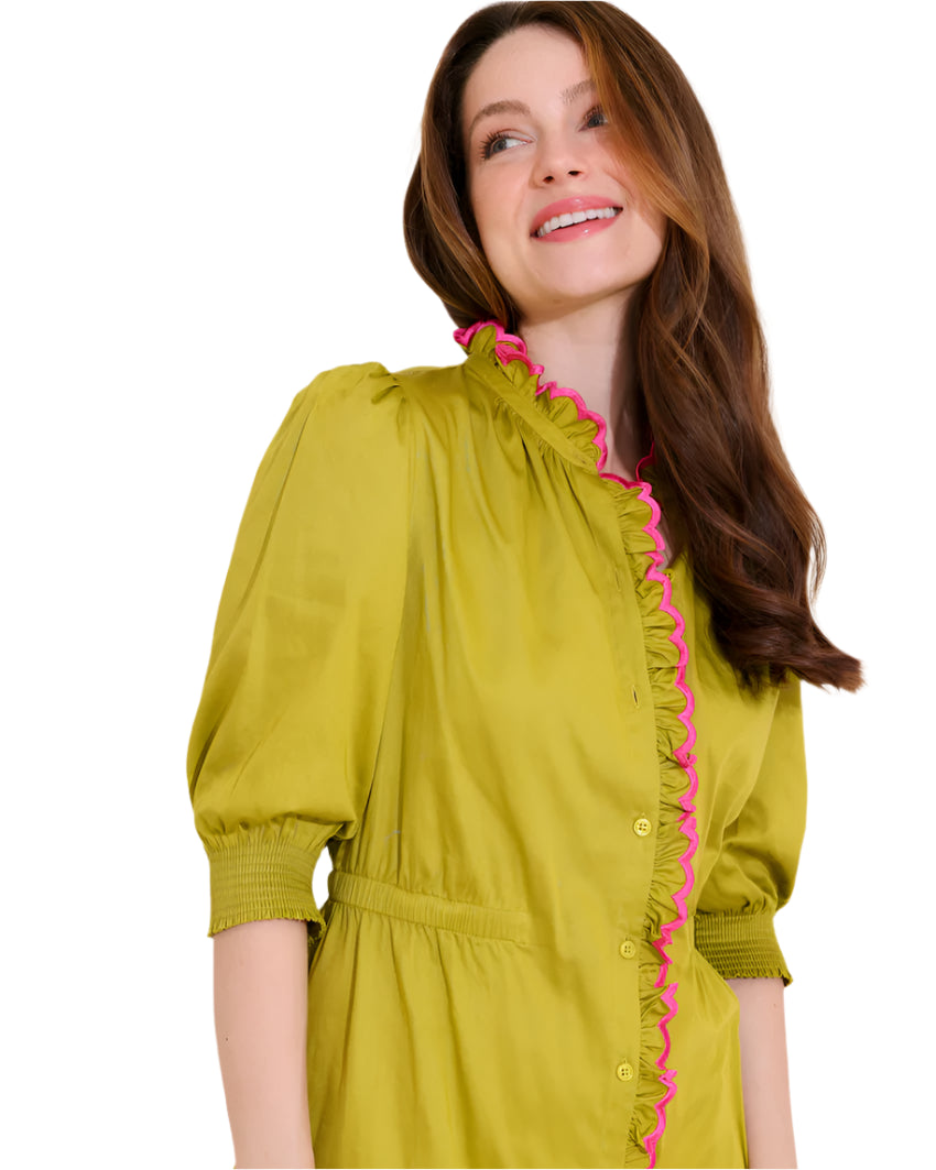 AA Audrey Gra Dress Grass