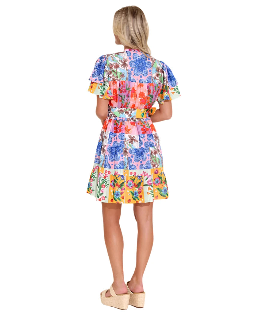 Heather Dress - Floral Sketch