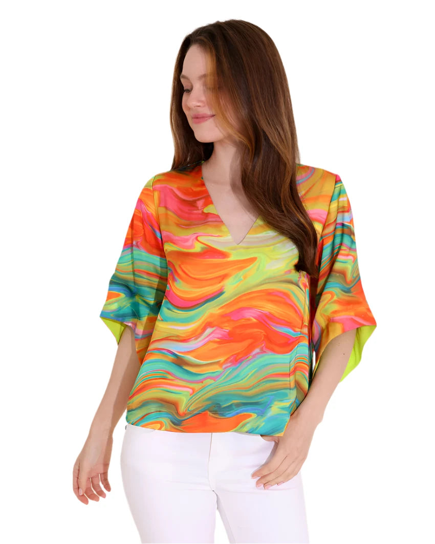 Alden Adair - Alexis Top- Marble