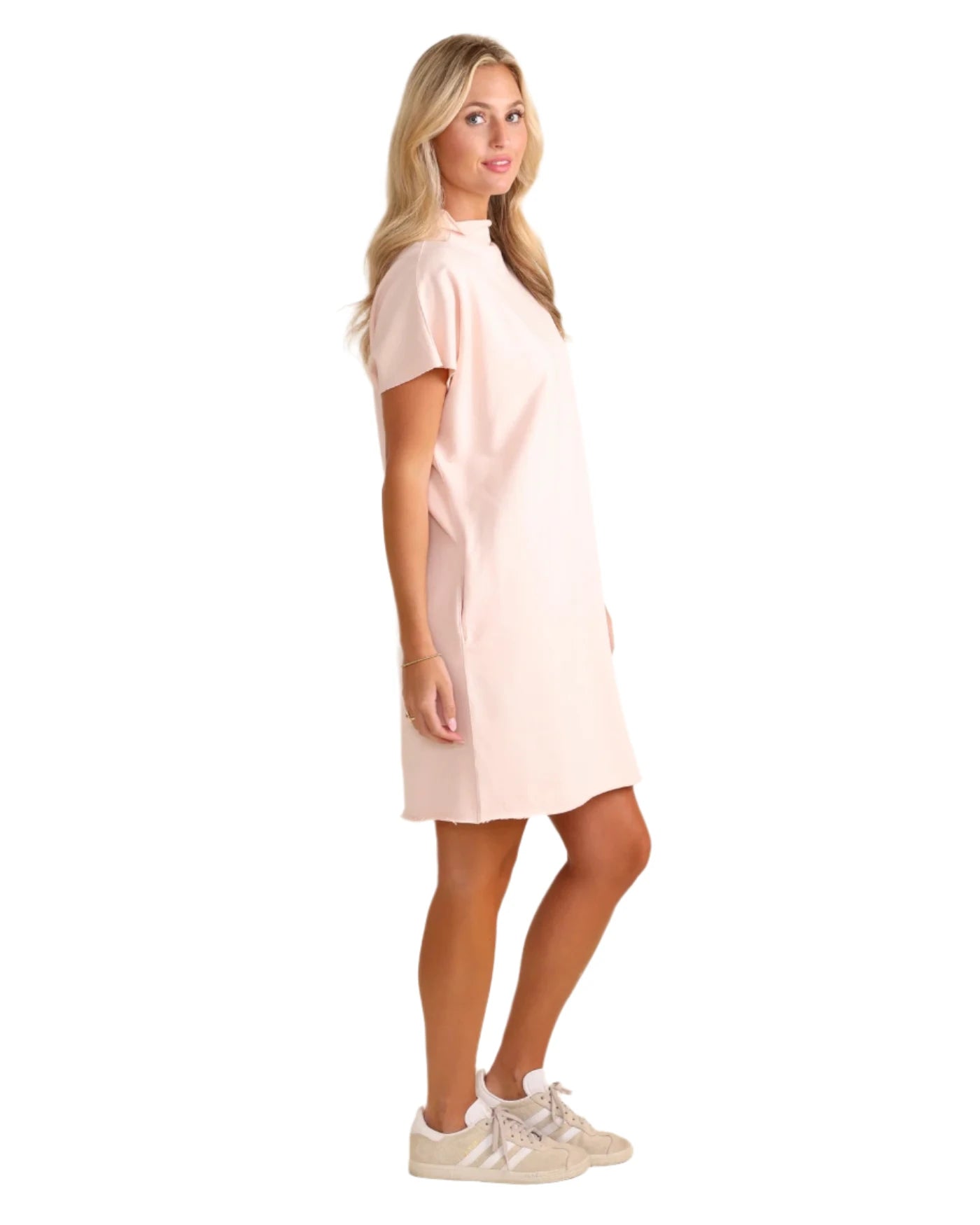 LM Gibson Ros Dress Rose