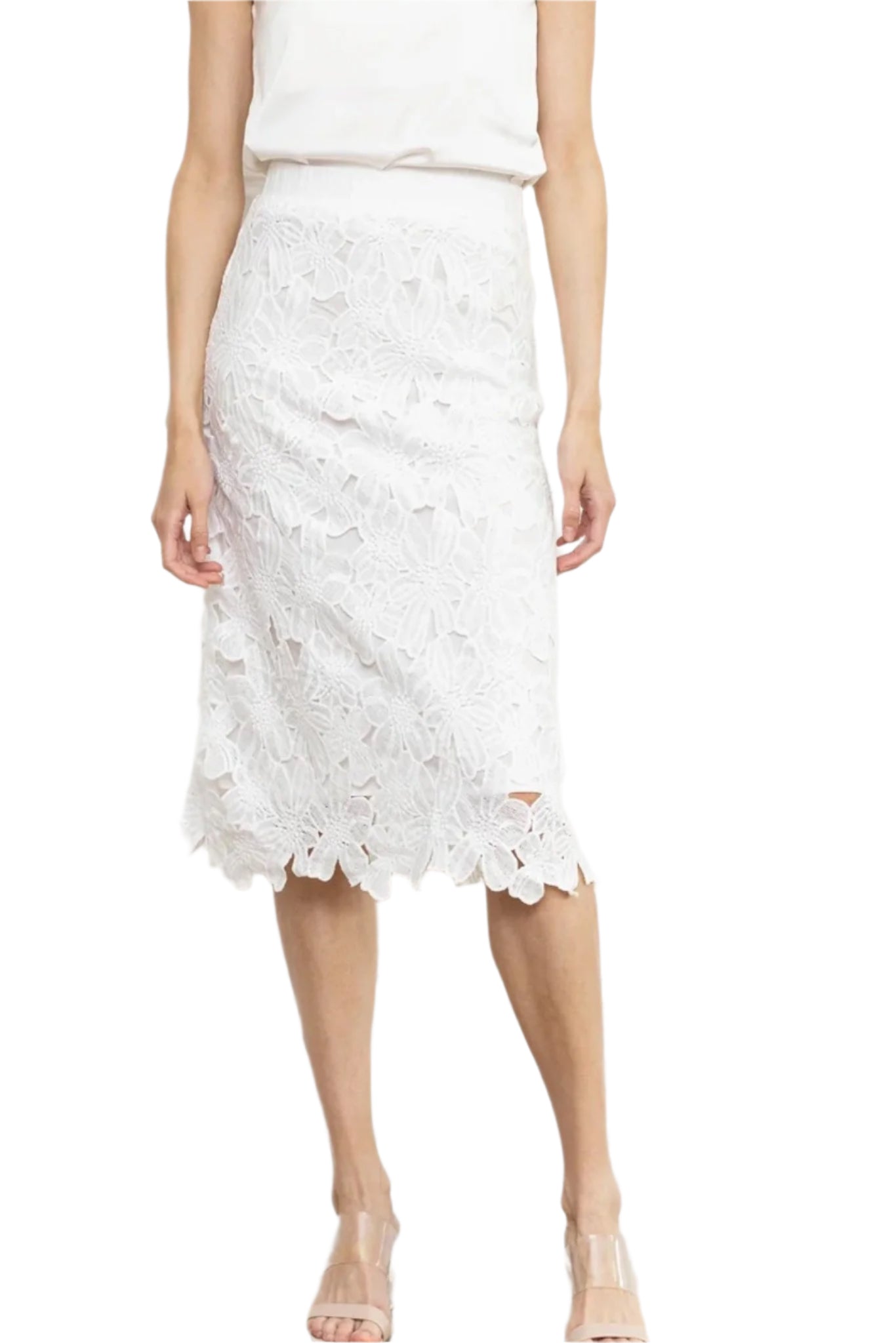 ZDC 42606 Skirt White