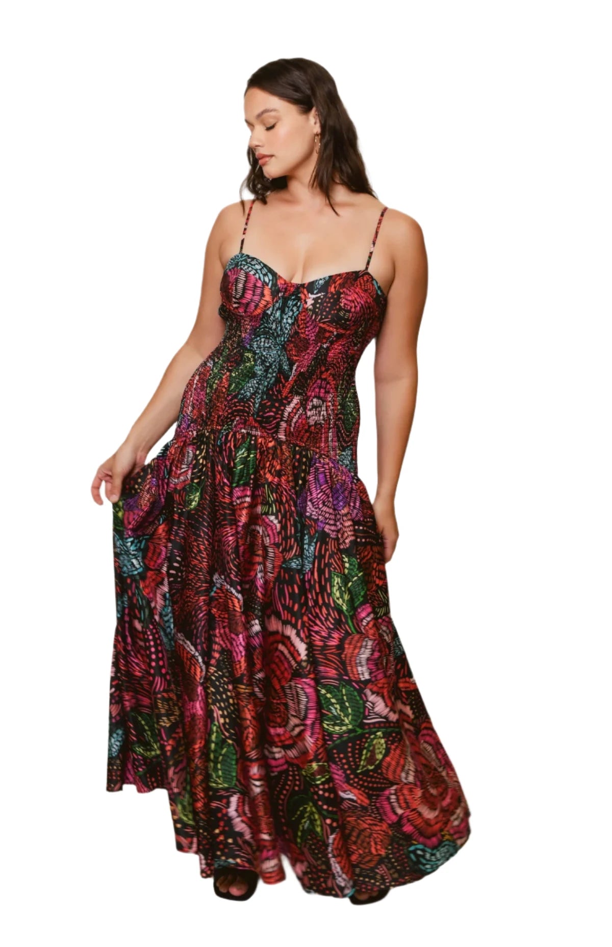 HUT Lietta Dress Embroidered Floral