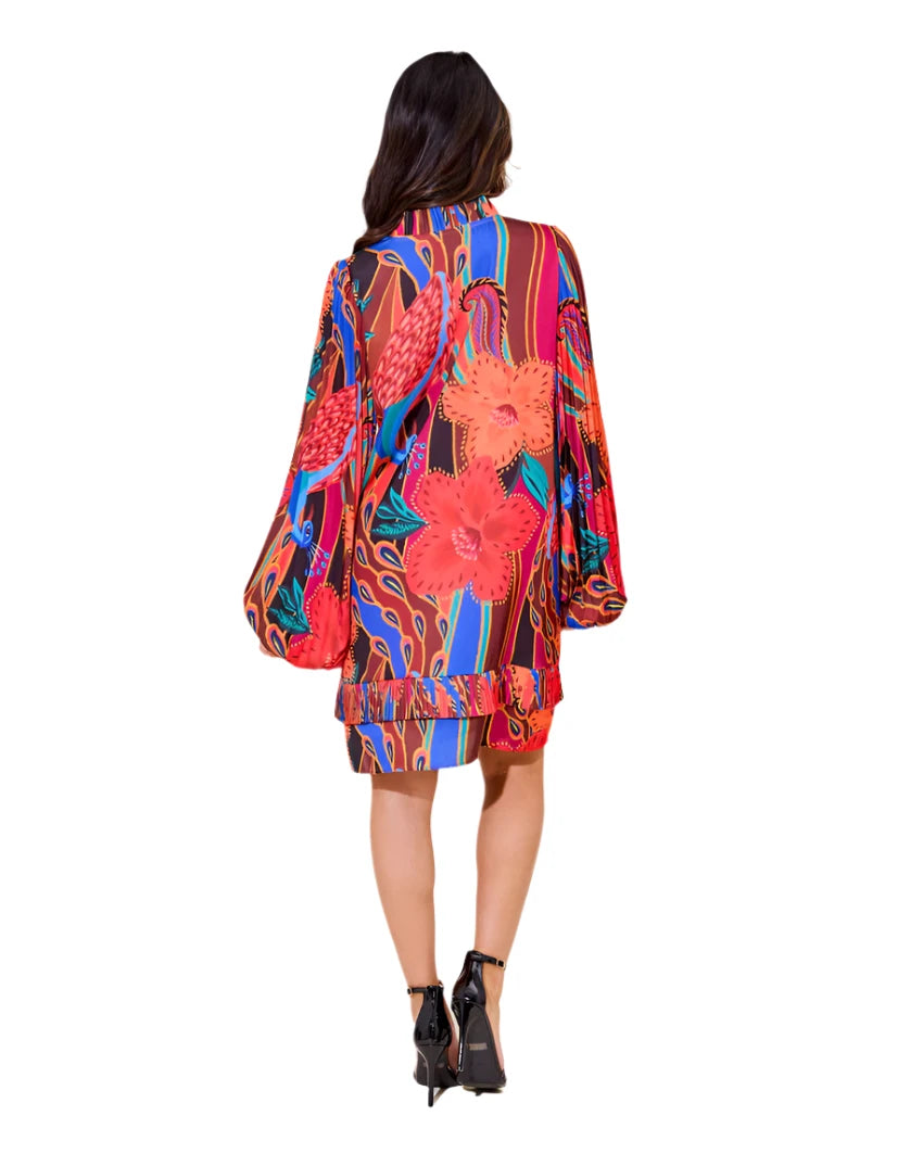 AA Liza Dress Floral Cascade