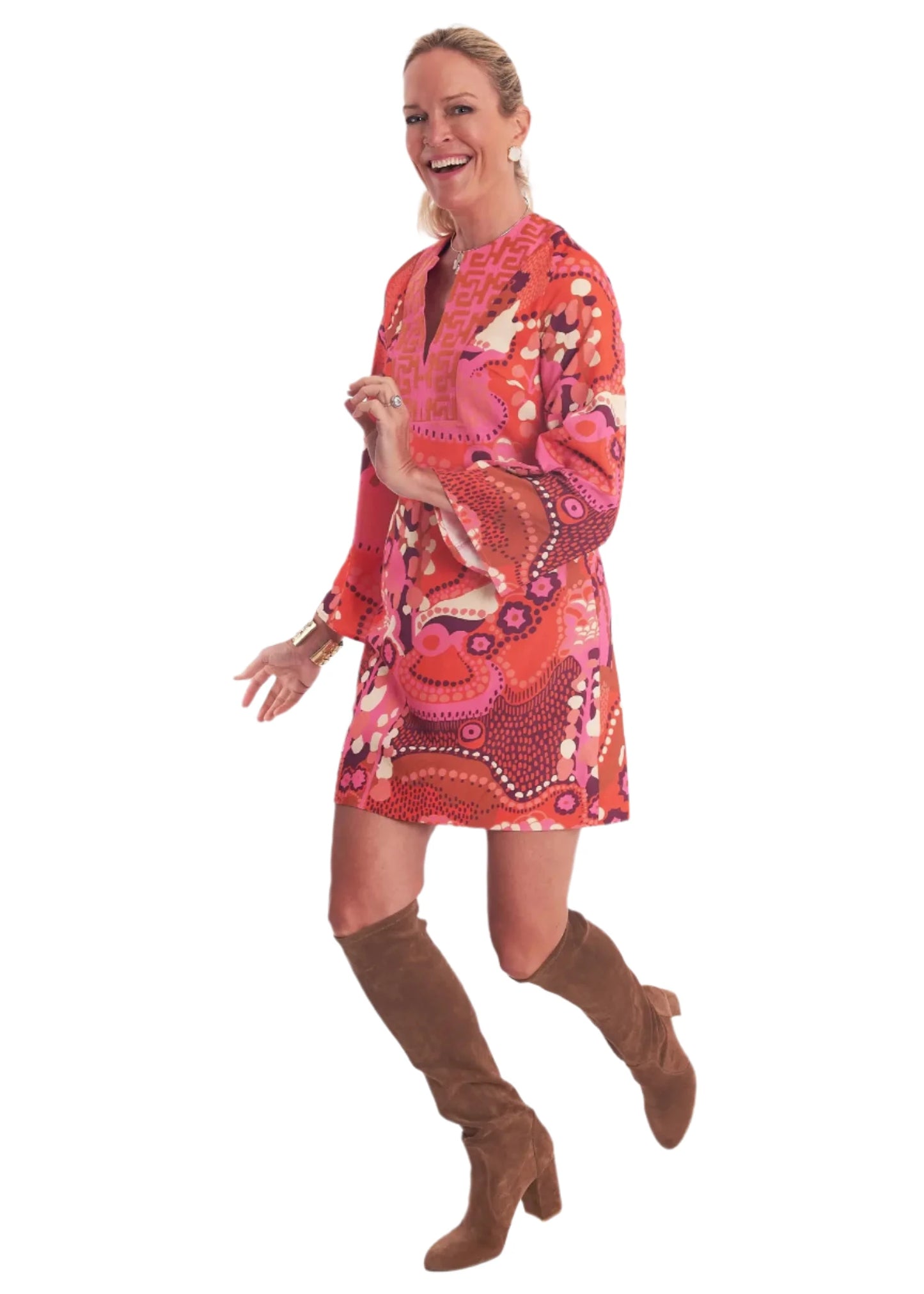 CKB Minnie Dress Lilliput Coral