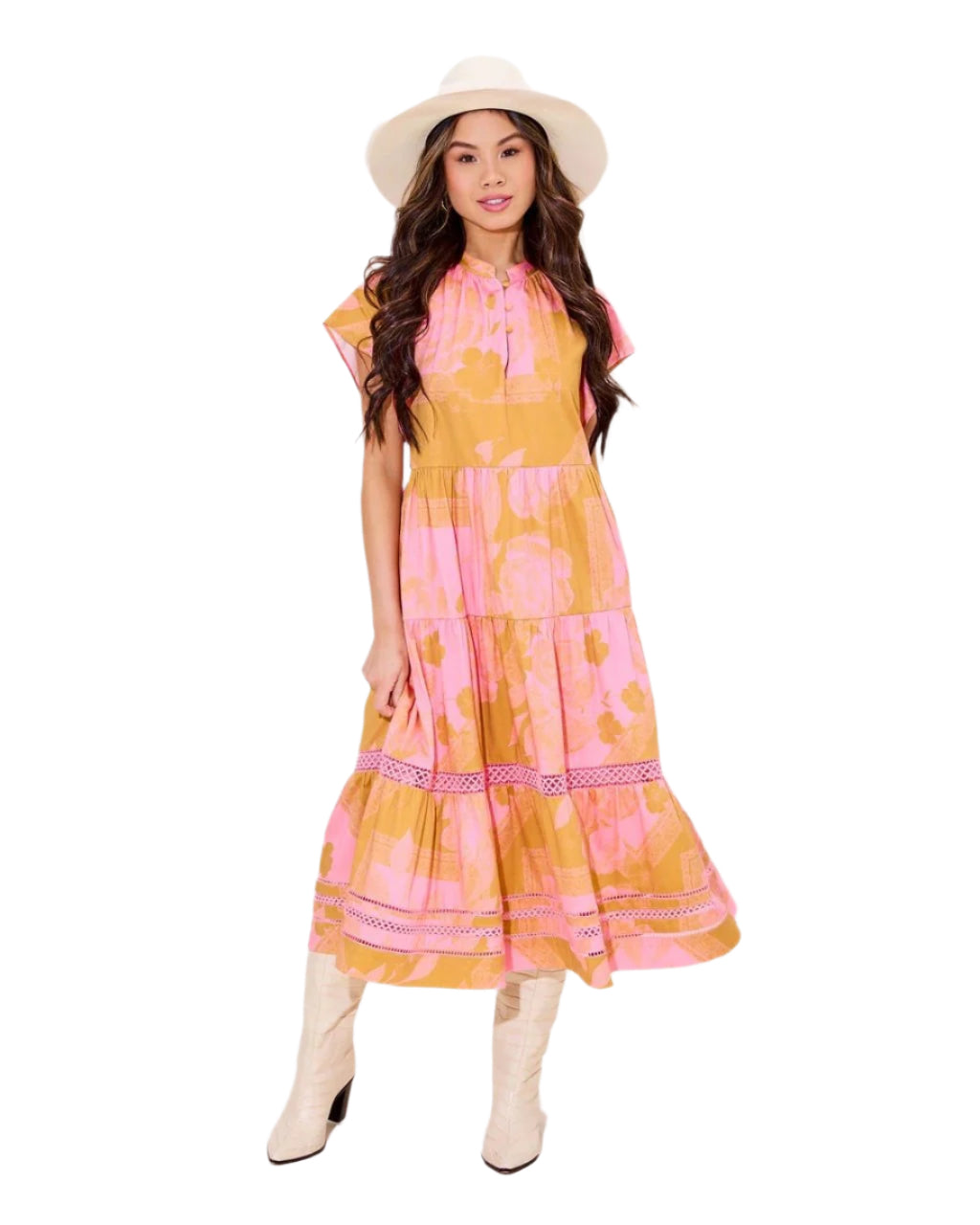 AA Pippa Dress Secret Garden
