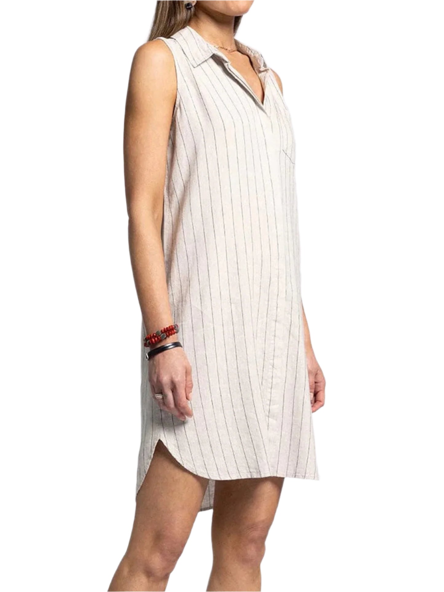 THR Reef Point Dress Natural