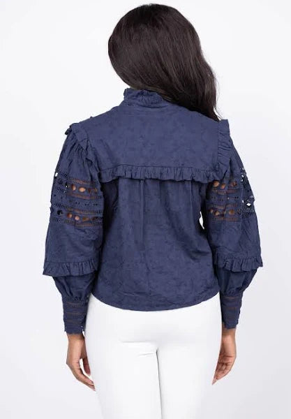 The Danielle Shirt - Navy