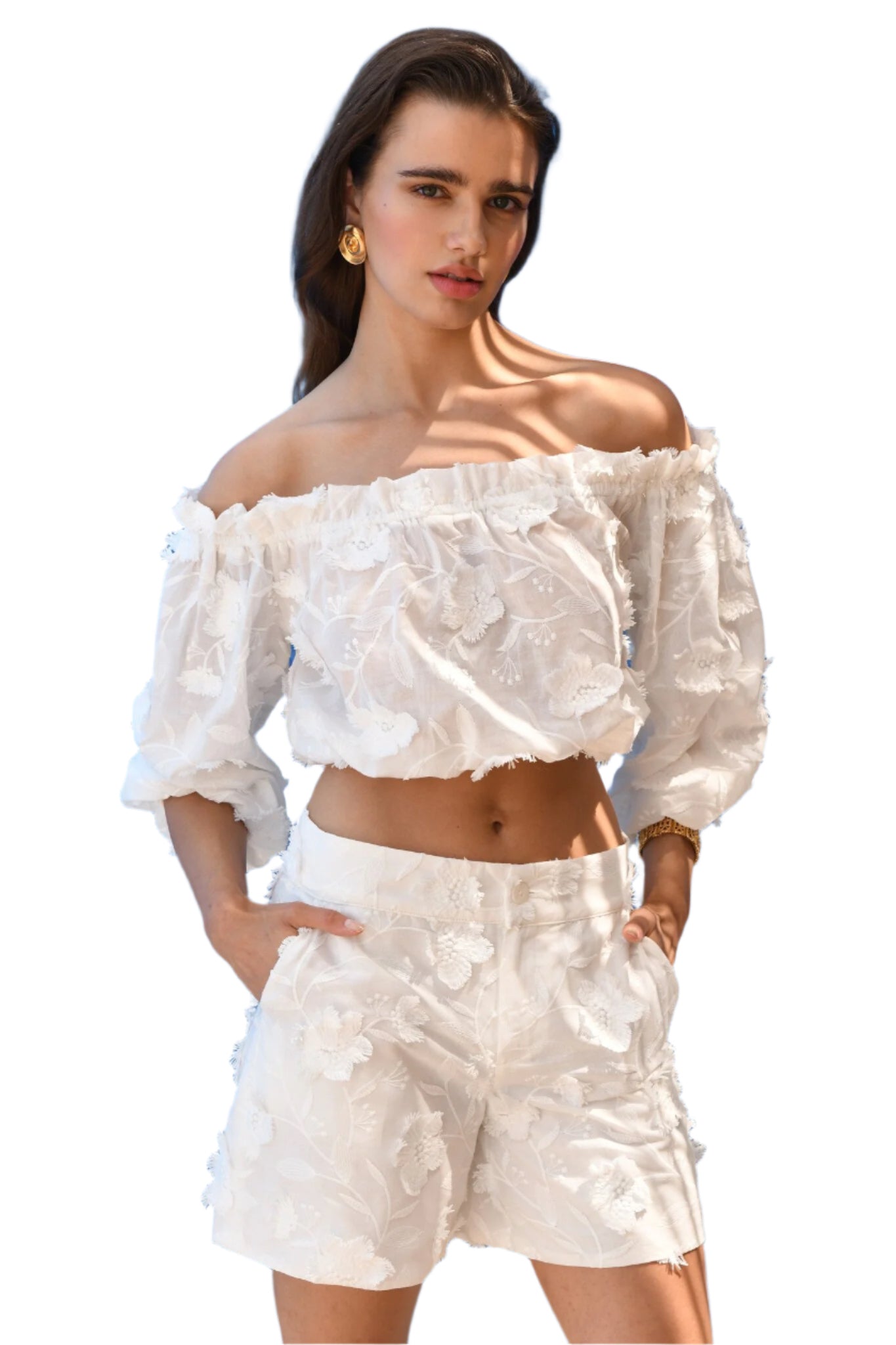 KAS 9378 Shorts White