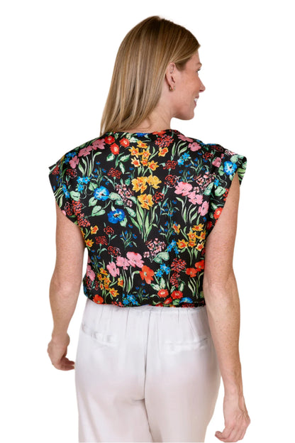 Leo Top - Buttercup Nero