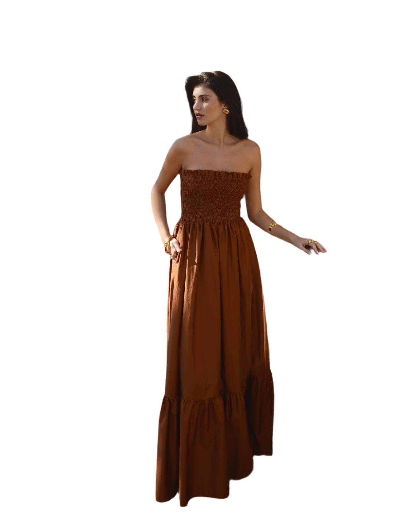 KAS 8692 Dress Coffee