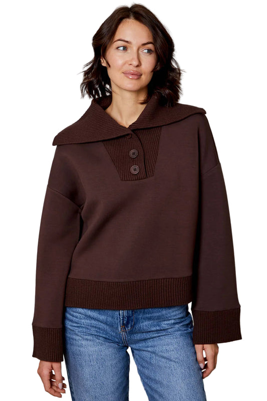 Sheila Pullover - Brown