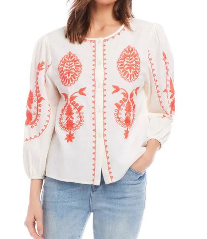 KAKA 2L24503 Top Ivory