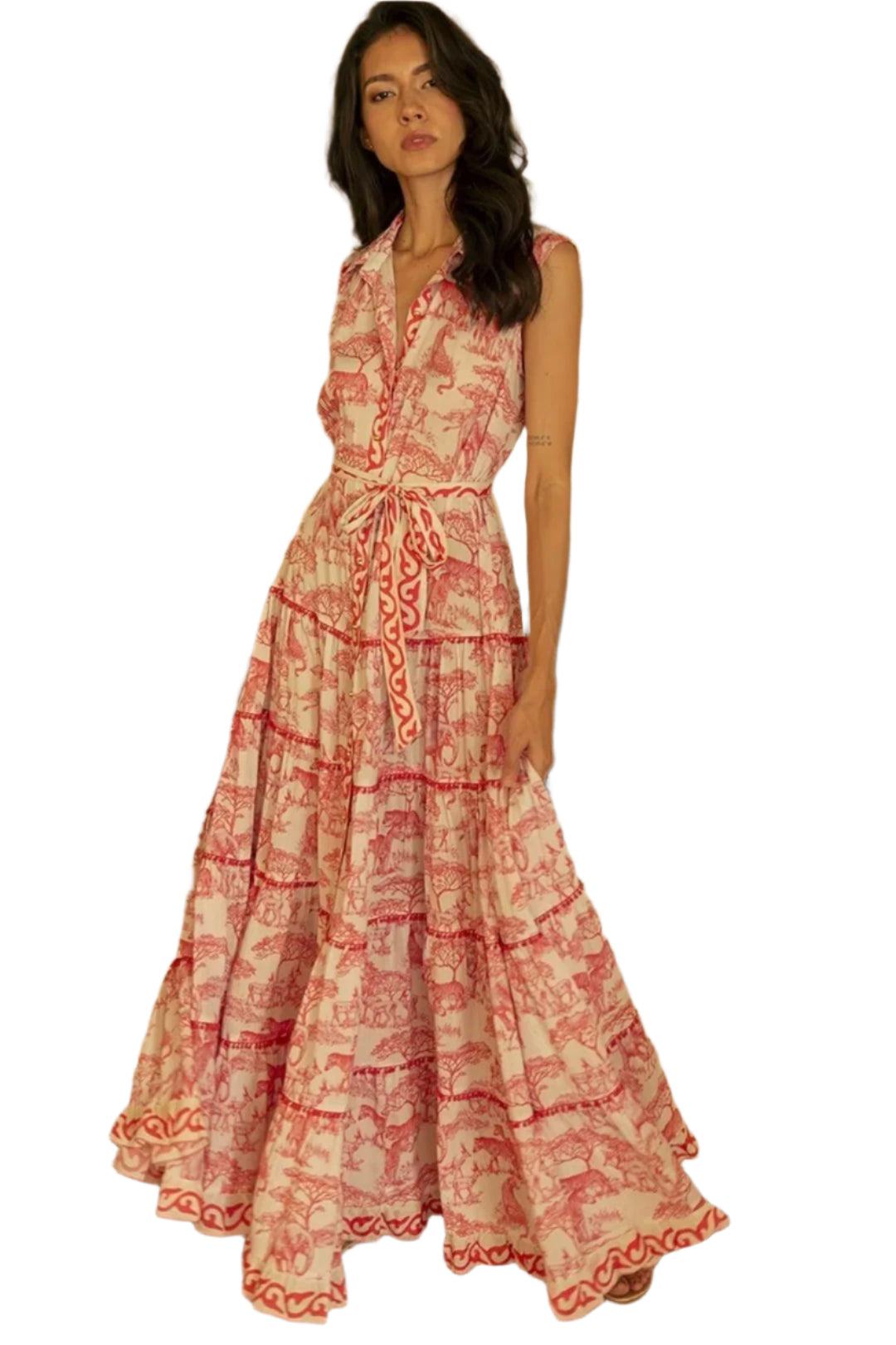 Georgina Dress - Red