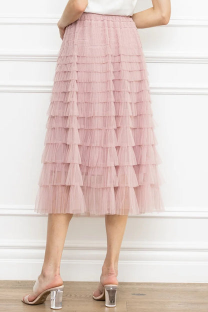 ZDC 42614 Skirt Mauve