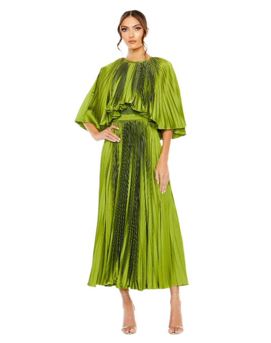 49638 Dress- Apple Green