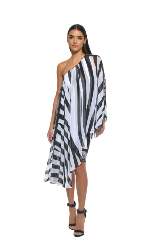 JC 718Z DRESS Black/White