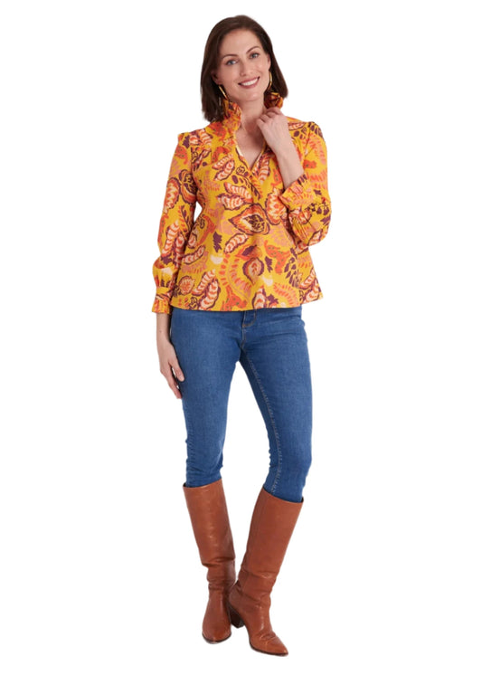 Aspen Top - Puma Marigold