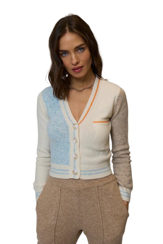Ash Colorblocked Cardigan