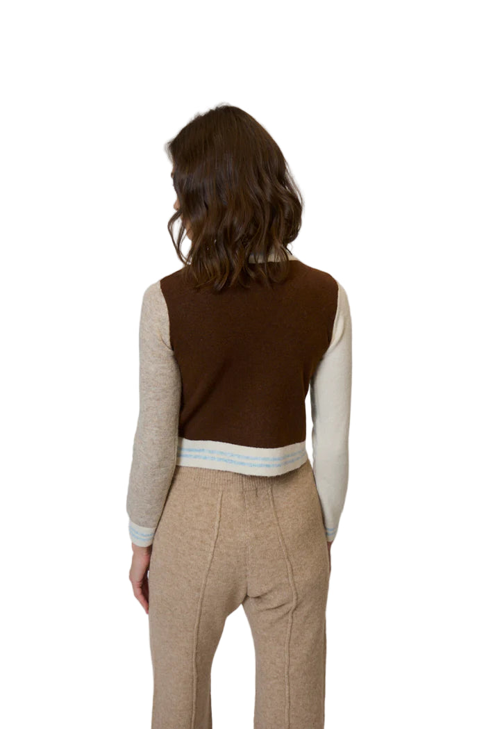 Ash Colorblocked Cardigan