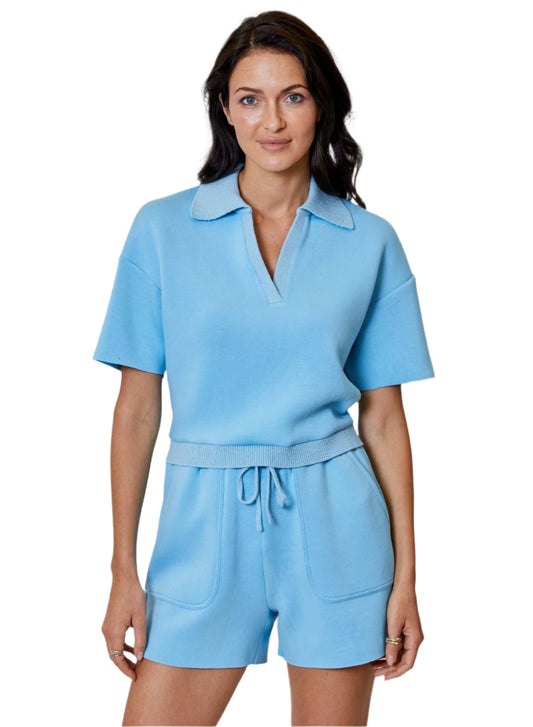 Maisie Shorts - Aqua