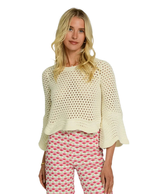 Nina Top - Crochet Coconut Milk