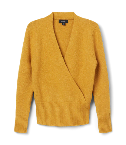 Wrap Sweater - Gold