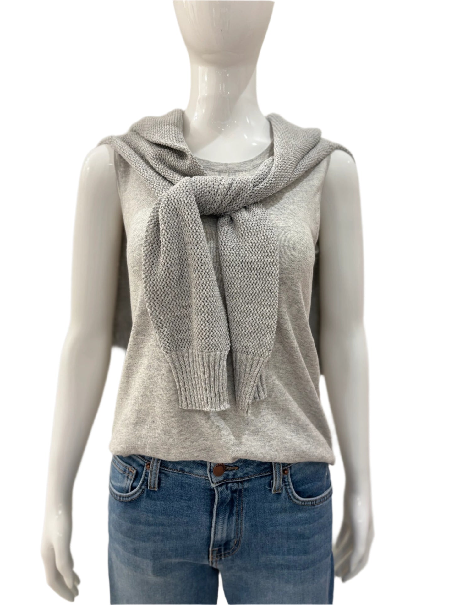 River Mesh Zip Hoodie - Tin