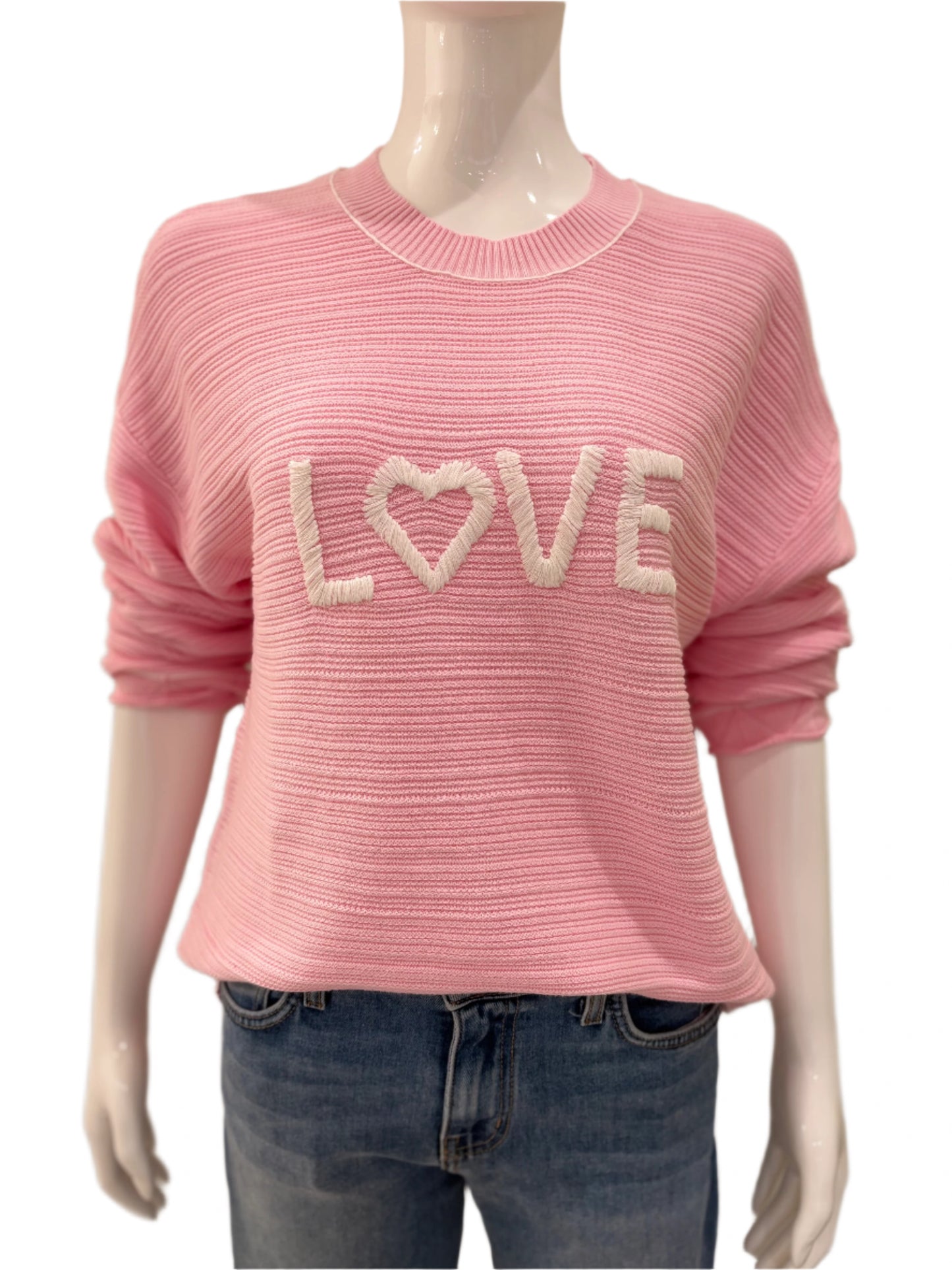 Love Crew Top - Petal