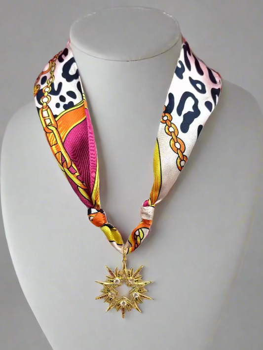 Scarf Necklace - Star
