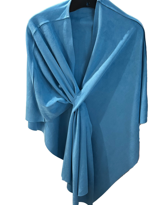 RAV C221036A Shawl Blue O/S