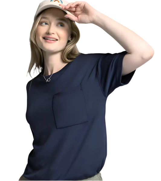Joni Top - Charcoal Blue