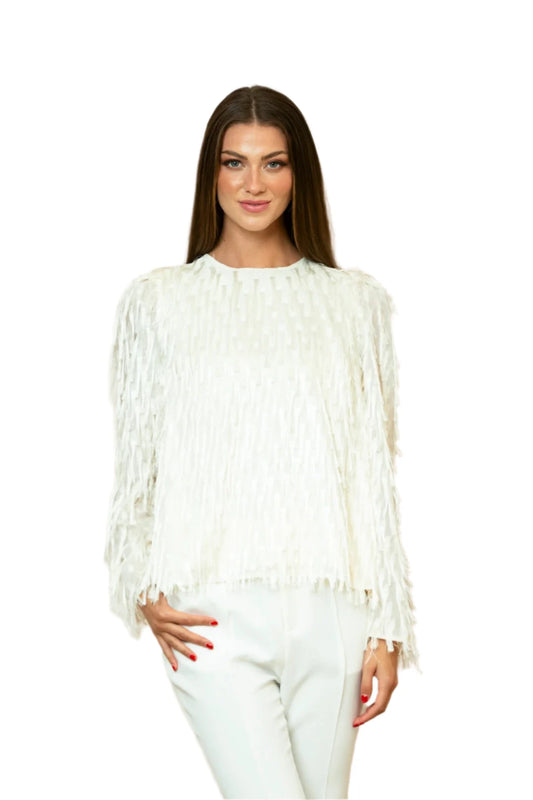 FWB255 Blouse - Ivory