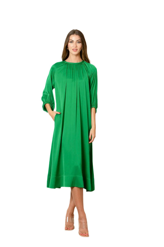 SS25D136 Dress - Green