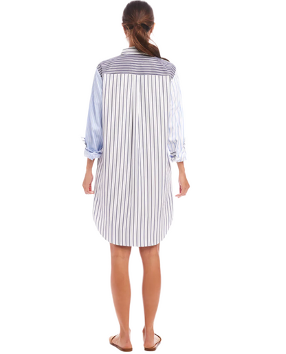 Stripe Shirtdress