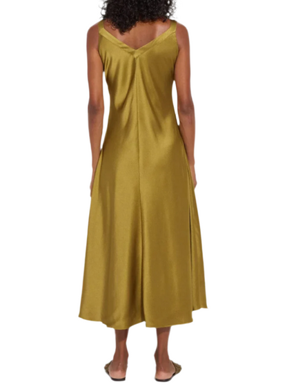 Gemma Slip Dress - Olive