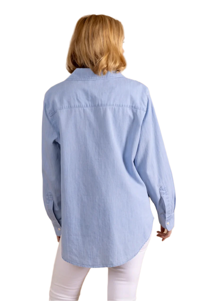Carolina Top - Classic Denim
