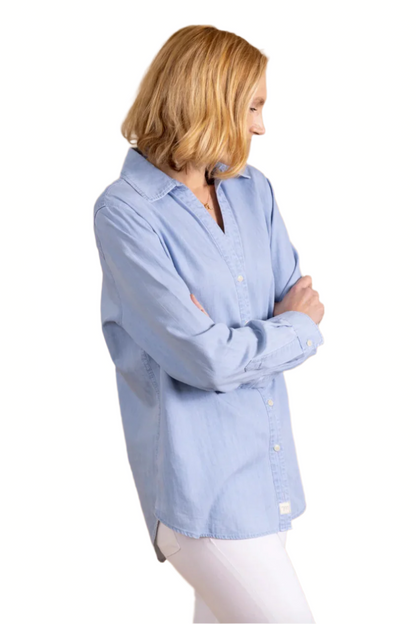 Carolina Top - Classic Denim
