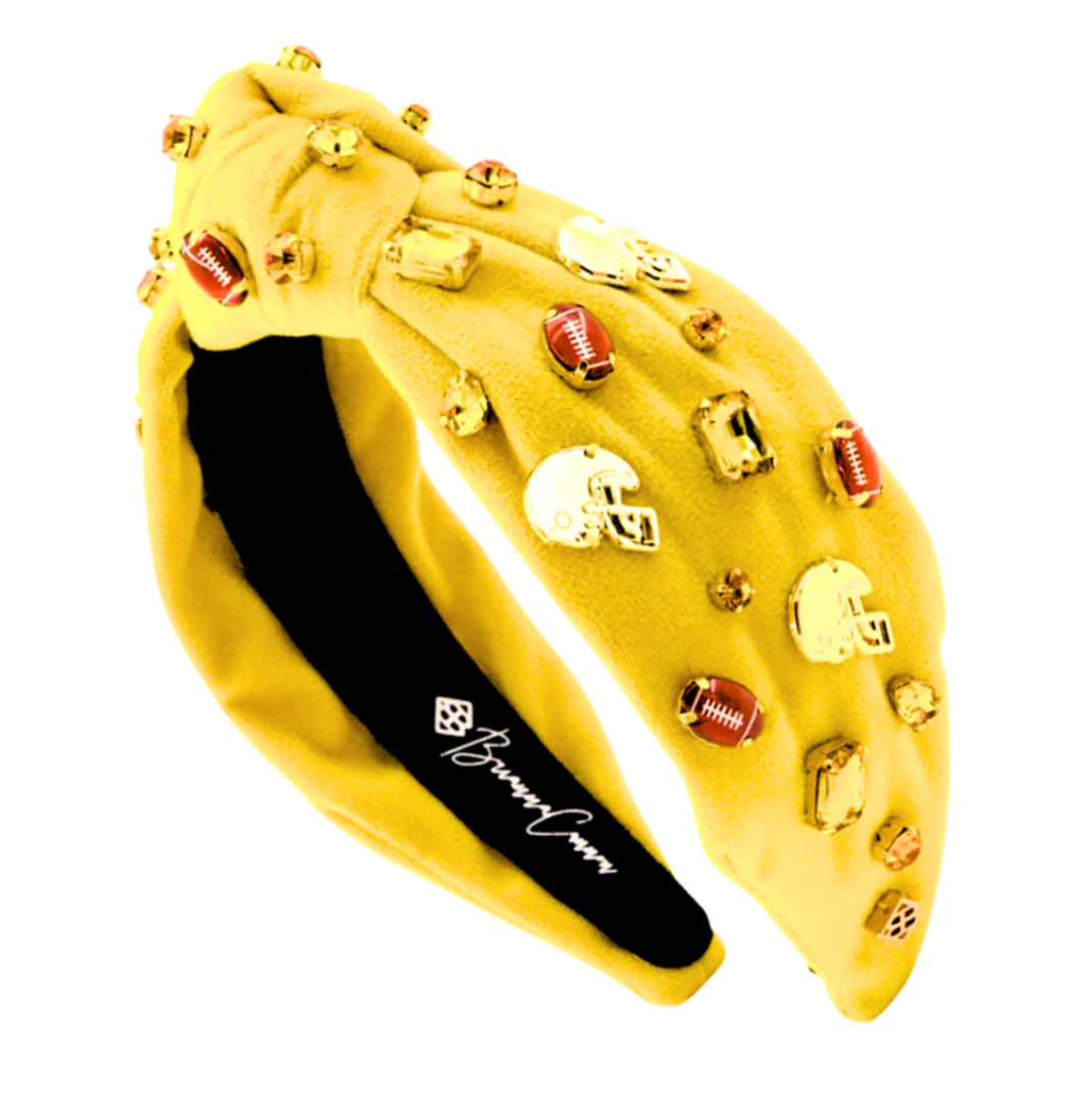 Fan Gear Football Headband - Athletic Gold