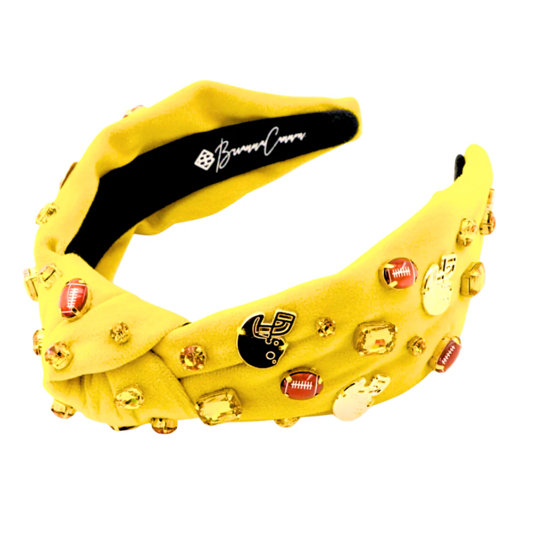 Fan Gear Football Headband - Athletic Gold