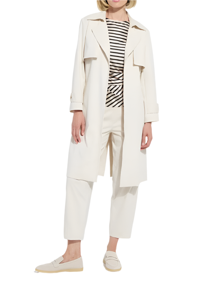 Cordelia Trench Coat - Oat