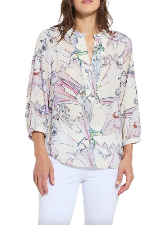 Yola Top - French Bouquet