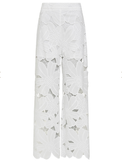 Embroidered Ophelia Pants