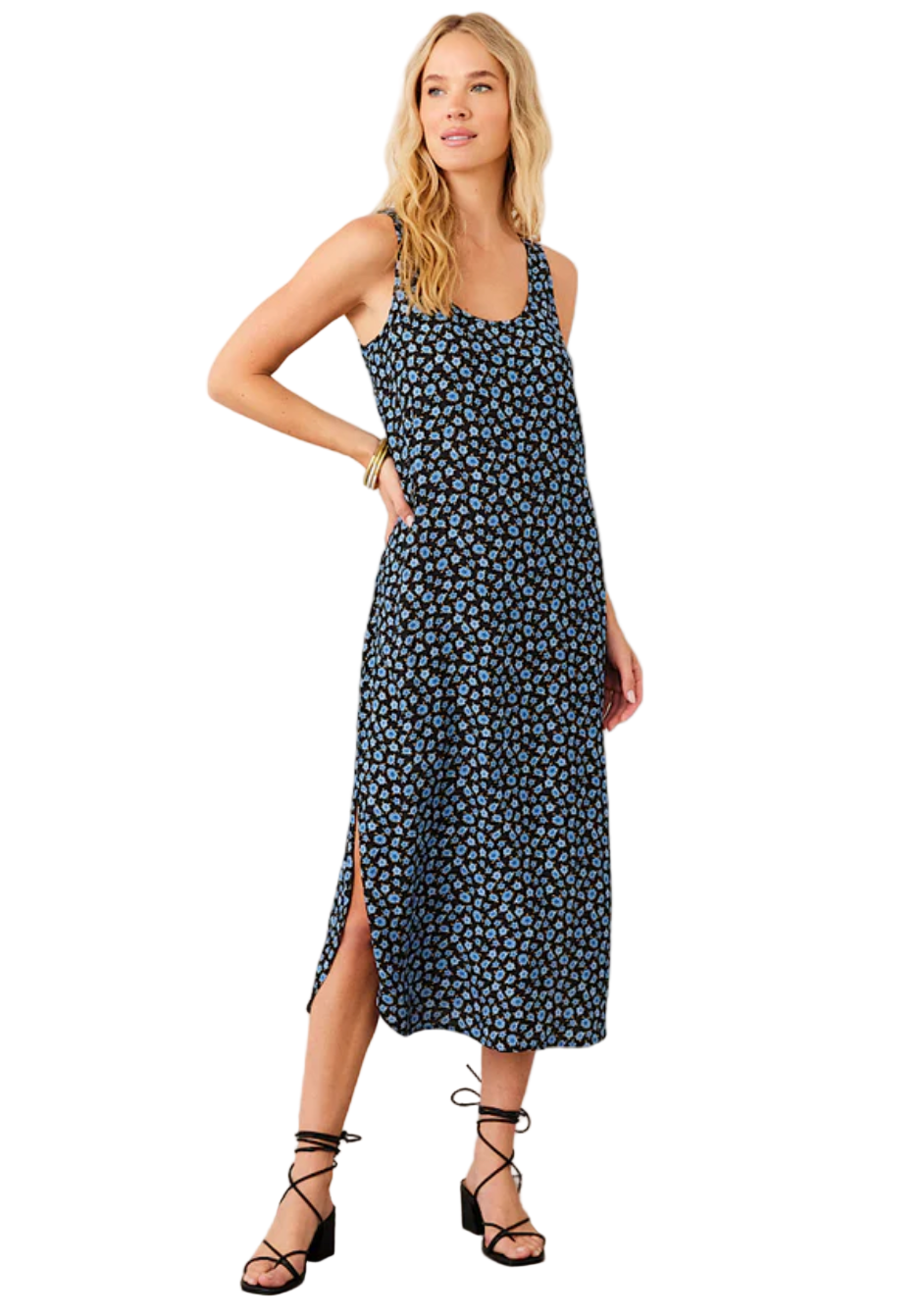 Side-Slit Tank Dress