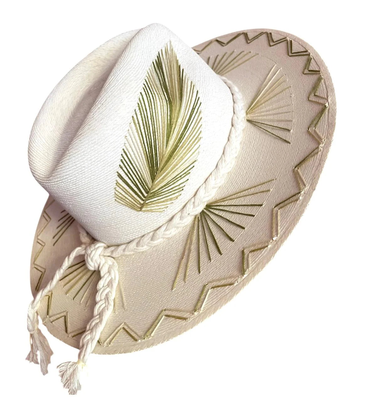 Vallarta Palm Hat - Green