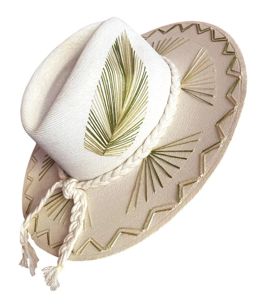 Vallarta Palm Hat - Green
