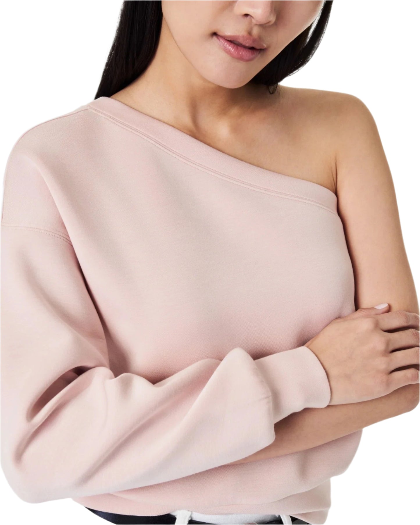 SPA AE One Shoulder Top Pale Pink