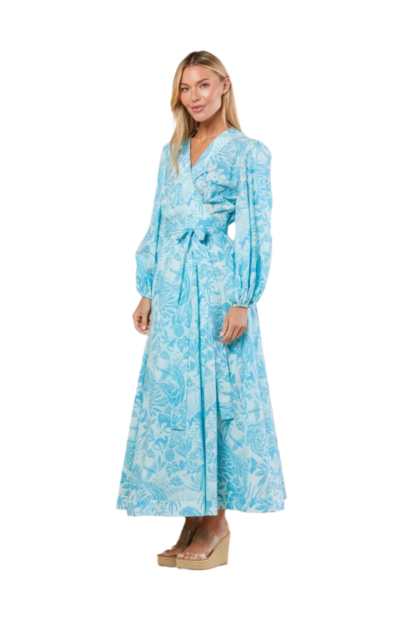SF Annabel Dress Whimsical Island Sky