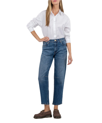 KUT Ashley High Rise Barrel Jeans